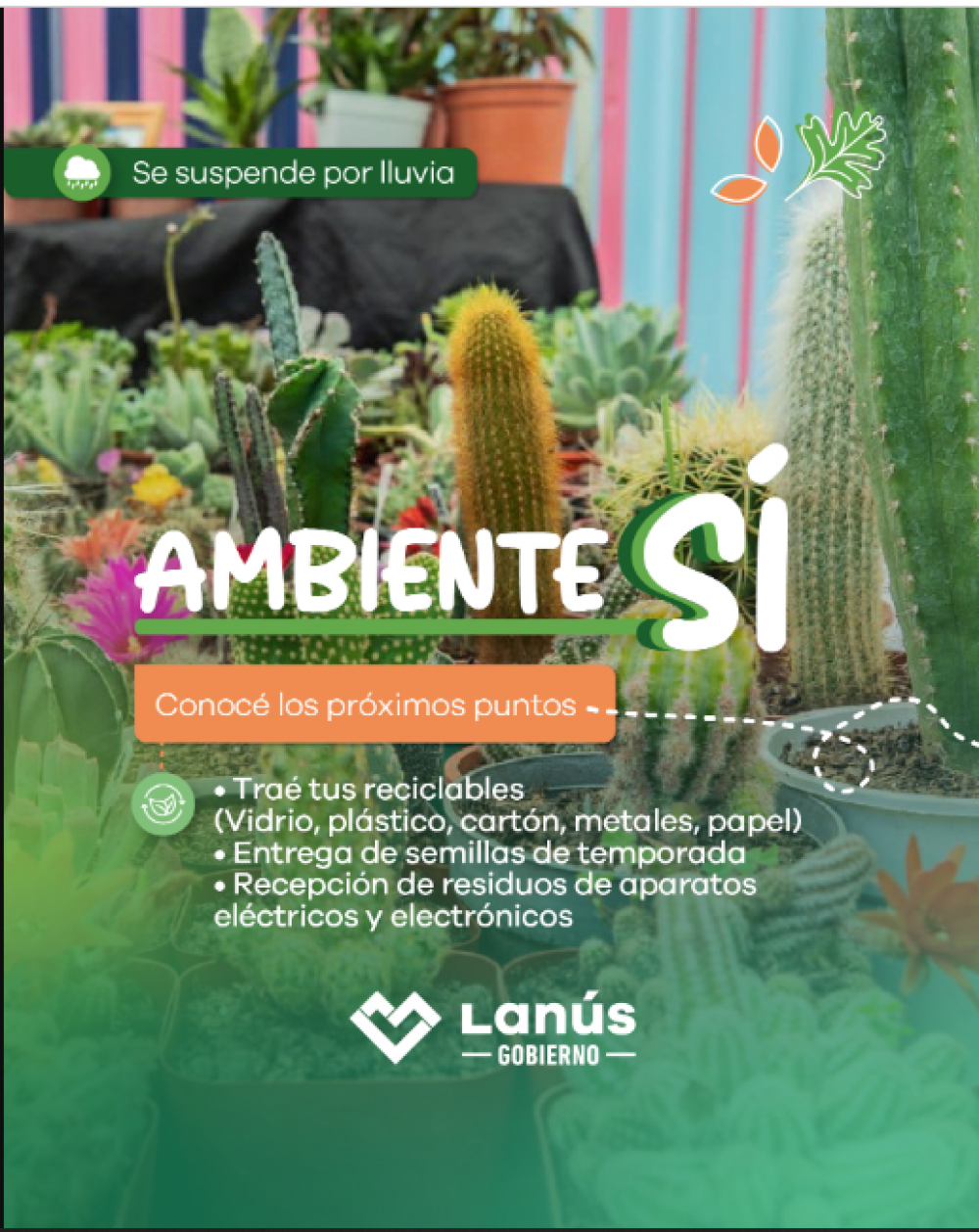 Ambiente S: nuevos puntos de reciclado en Lans Este y Oeste, Valentn Alsina y Remedios de Escalada