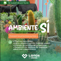 Ambiente Sí: nuevos puntos de reciclado en Lanús Este y Oeste, Valentín Alsina y Remedios de Escalada