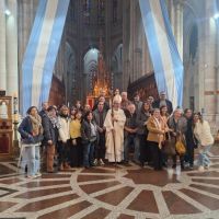 Mons. Carrara anim a periodistas y comunicadores a trabajar por la esperanza y la paz