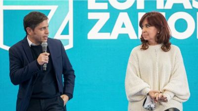 Primer gesto de tregua: tras anunciar su candidatura y meses de distancia, Cristina Kirchner llamó a Kicillof