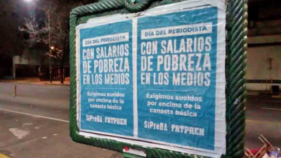 Siete de cada diez periodistas del AMBA tiene salarios por debajo de la lnea de pobreza