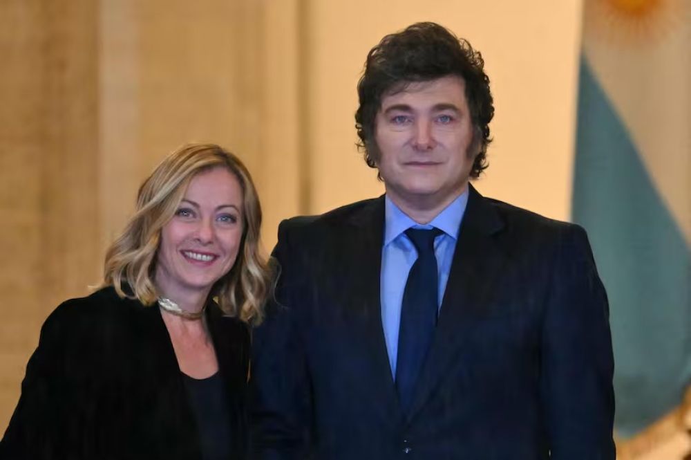 Milei y Meloni presencian un acuerdo clave para exportar gas de Vaca Muerta a Europa