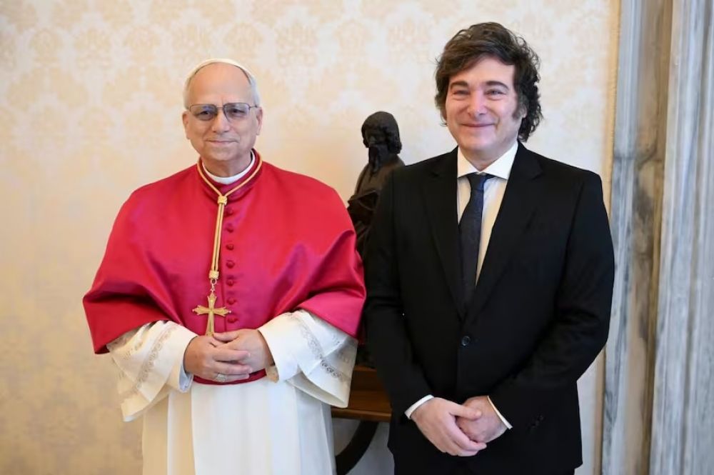 Javier Milei se reuni a solas por 45 minutos con el papa Len XIV: confirm que visitar la Argentina