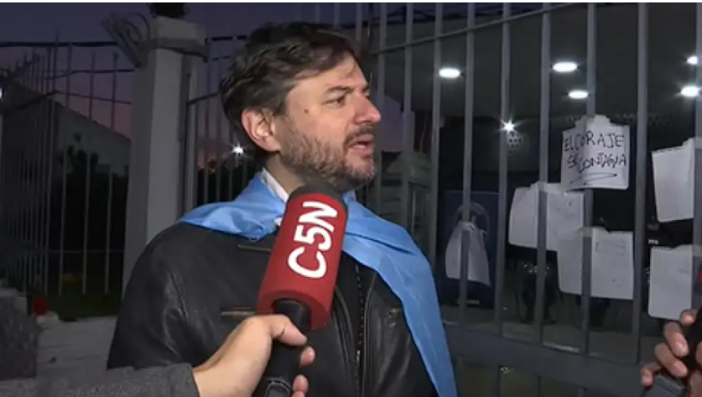 Liberaron a Grabois en Lugano: 