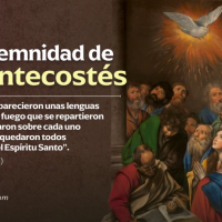 Hoy celebramos la Solemnidad de Pentecosts, da del Espritu Santo y del nacimiento de la Iglesia
