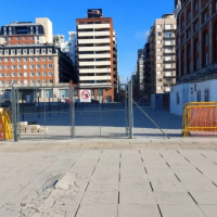 FOTOS: comenzaron los trabajos de reparacin en la Rambla de Mar del Plata