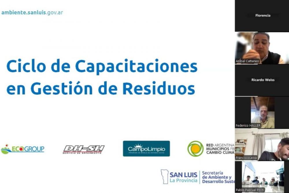 Realizaron la primera jornada del ciclo de capacitaciones en Gestin Integral de Residuos