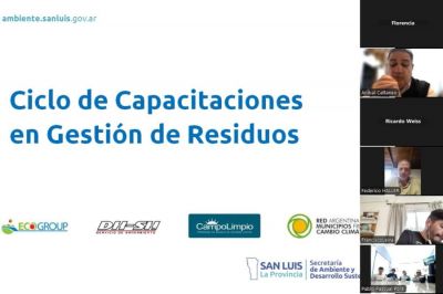 Realizaron la primera jornada del ciclo de capacitaciones en Gestin Integral de Residuos