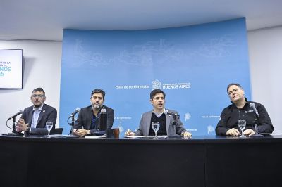 Kicillof pidi a su tropa redoblar la defensa a Cristina y no caer en provocaciones 