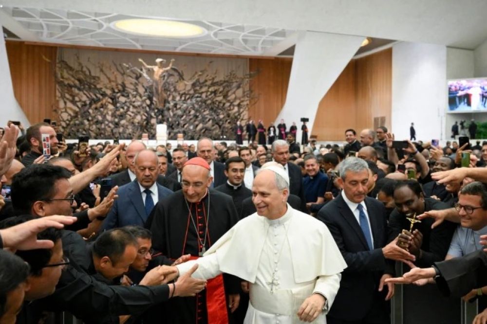 El Papa Len XIV anima a los sacerdotes de Roma a ser crebles y ejemplares