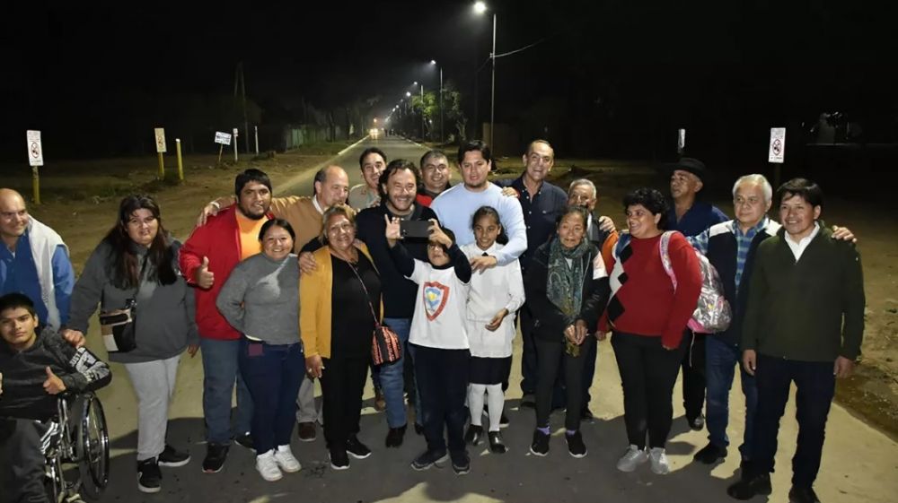 En Tartagal el gobernador Senz inaugur obras de infraestructura urbana y educativa