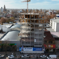 Avanza la imponente obra de la nueva sede de UTHGRA Mar del Plata
