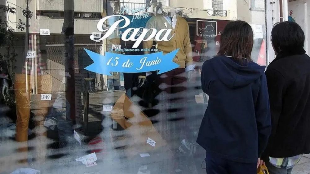 El Da del Padre no pudo salvar a la actividad comercial de la crisis