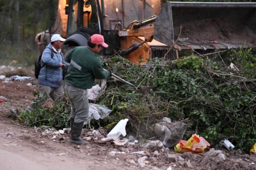 El Municipio realiz operativos de limpieza para erradicar basurales