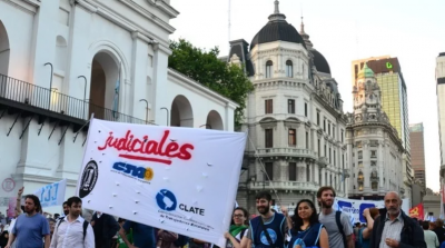 La Federacin Judicial Argentina se suma a las dos CTA y le dice no a la proscripcin