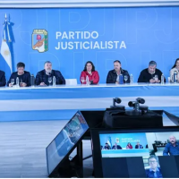 Cristina Kirchner logró el respaldo de todos los gobernadores de UP en la antesala de la marcha a Plaza de Mayo