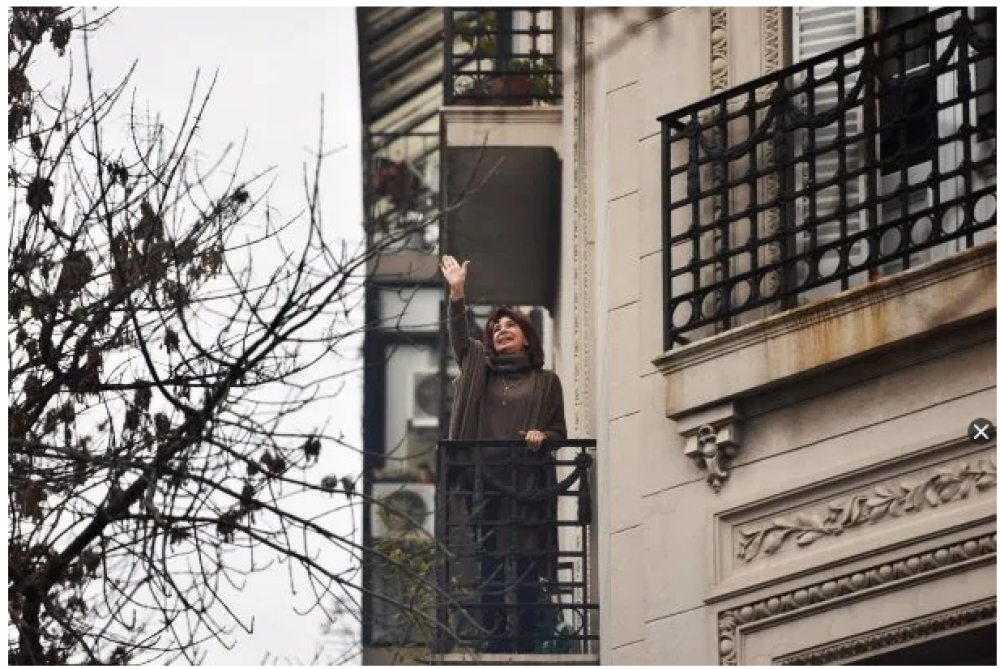El posteo de Cristina Kirchner en la previa a la marcha en su apoyo: 