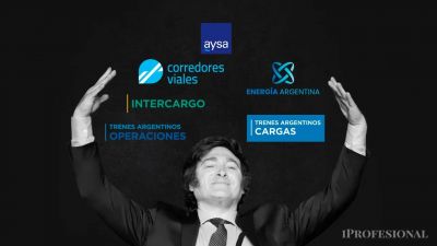 Milei va a fondo para vender algunas 