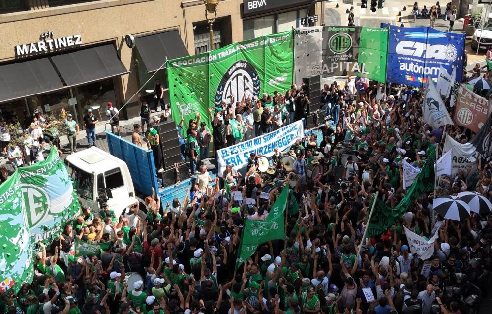 ATE lanza Jornada Nacional de Lucha con movilizacin al Ministerio de Sturzenegger el mircoles 25