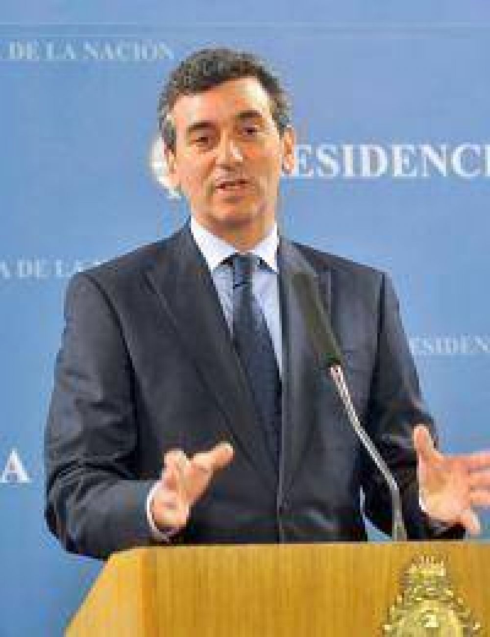 Randazzo apunt� contra "dirigentes del pasado" por la conflictividad social