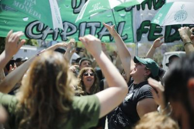 ATE Capital inicia protestas frente al Ministerio de Hacienda de CABA en reclamo de salarios y equiparación con los monotributistas