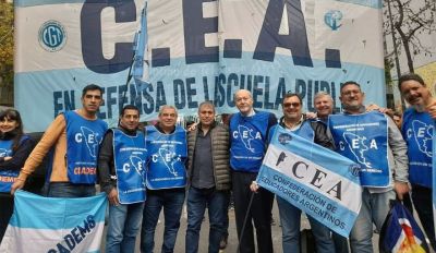 CEA: “Se realizarán todas las acciones en defensa de los derechos de la docencia argentina”