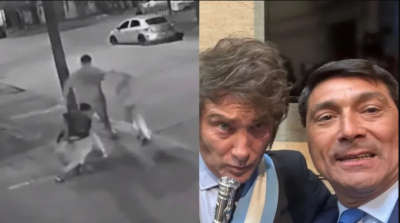 Piden la detención del hijo del ex titular de OSPRERA y diputado libertario Pablo Ansaloni por la brutal golpiza en patota a un joven