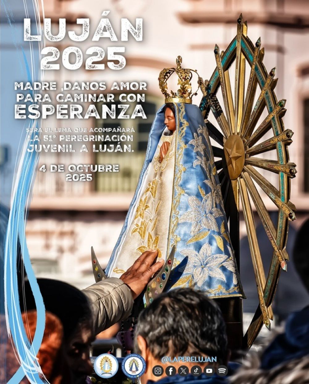 PereLujn2025: 'Madre, danos amor para caminar con esperanza', el lema