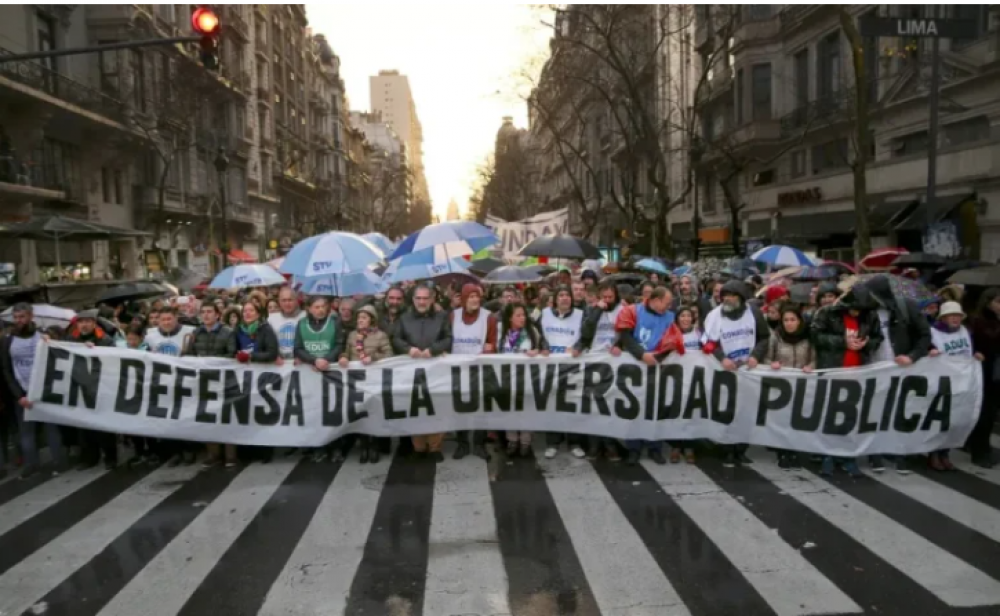 Prendete a defender la universidad pblica!: se vuelven a movilizar gremios docentes, no docentes y estudiantes