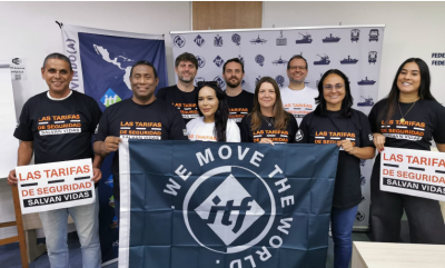 La oficina de ITF Amricas respald la campaa mundial por tarifas de seguridad en el transporte por carretera