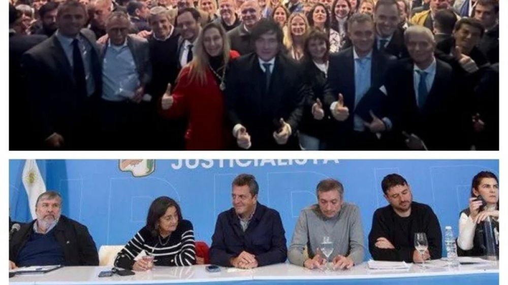Con actos y reuniones, el PJ y LLA activan la madre de todas las batallas