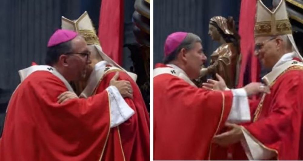 El Episcopado se une a la imposicin del palio a Mons. Carrara y Mons. Martn