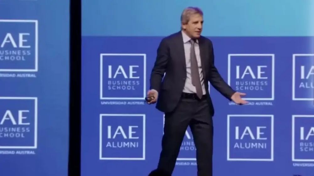 Compr, no te la pierdas campen, dijo Luis Caputo en pleno debate sobre el dlar barato