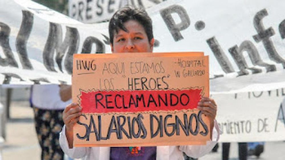 El conflicto salarial en salud se profundiza y se extiende a todo el pas