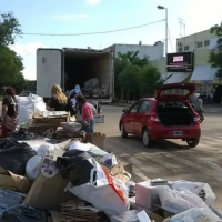 Formosa aport ms de 100 camiones al programa de reciclado solidario del Garrahan