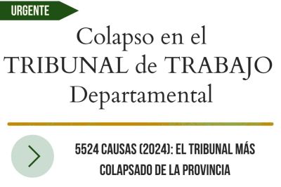 Crisis en el Tribunal Laboral de Moreno Gral Rodrguez: colapso en la justicia del trabajo
