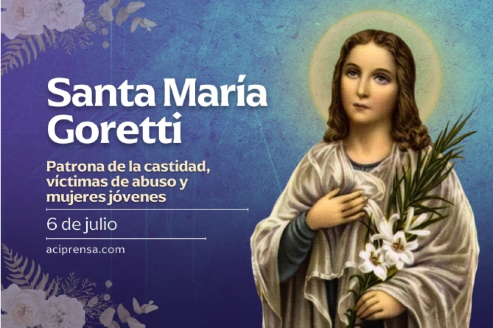 Hoy celebramos a Santa Mara Goretti, la pequea y dulce mrtir de la pureza