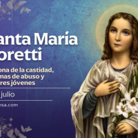 Hoy celebramos a Santa Mara Goretti, la pequea y dulce mrtir de la pureza