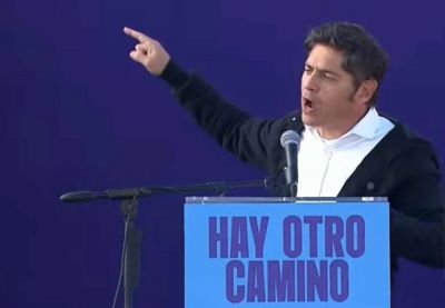 Unidad peronista en marcha: Kicillof llama a frenar la motosierra de Milei