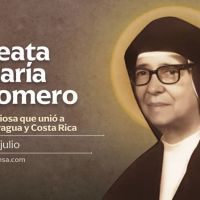 Hoy recordamos a la Beata Mara Romero, la religiosa que uni a Nicaragua y Costa Rica
