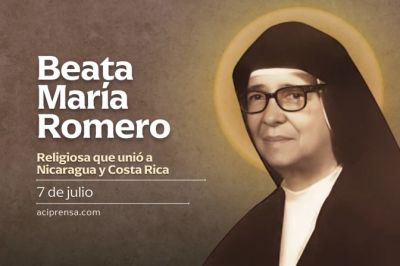 Hoy recordamos a la Beata Mara Romero, la religiosa que uni a Nicaragua y Costa Rica