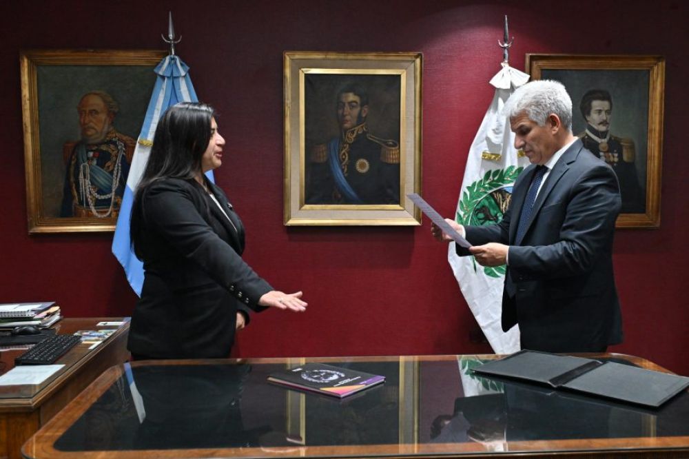 El Gobernador puso en funciones a Laura Capaldo al frente de la Secretara del PANE
