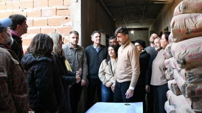 Ghi y Katopodis recorrieron obras en Morn