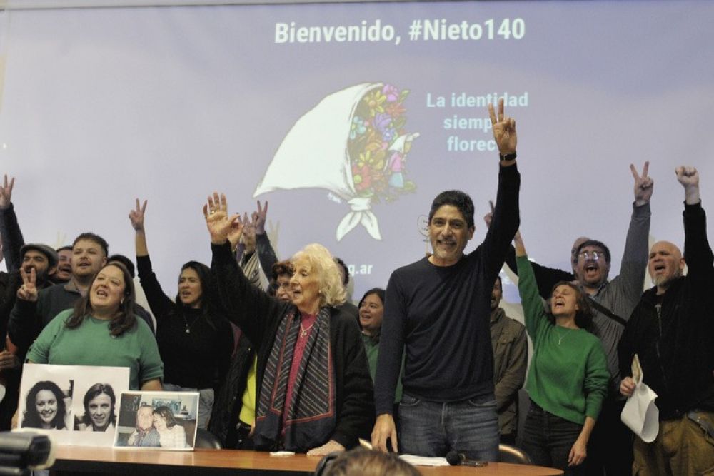 Las Abuelas encontraron al Nieto 140: 