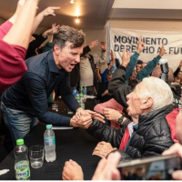 Masivo apoyo de los sindicatos a Lucas Ghi en Morón