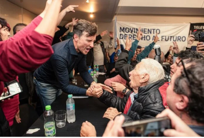 Masivo apoyo de los sindicatos a Lucas Ghi en Morn