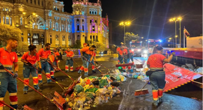 Urbaser recoge ms de 425 toneladas de residuos durante el Orgullo 2025 en Madrid