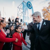 Frigerio participó de los actos por el Día de la Independencia en Gualeguaychú