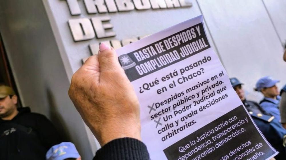 La CGT Chaco repudi despidos masivos y rechaz los ajustes del gobierno