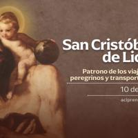 Hoy celebramos a San Cristbal de Licia, patrono de los viajeros y peregrinos